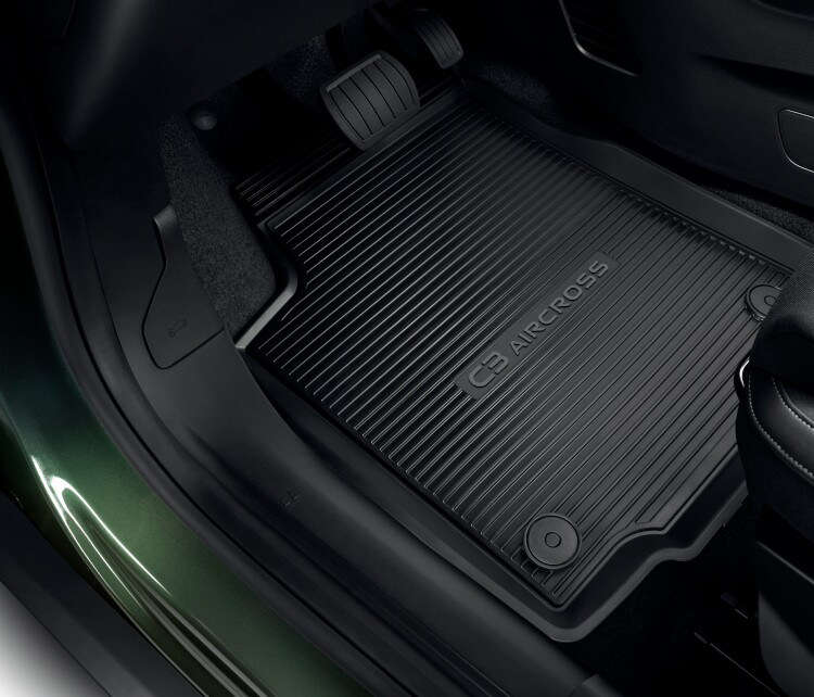 Високоякісні гумові килимки для підлоги для нового Citroën C3 Aircross